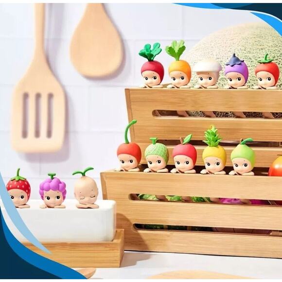 Sonny Angel Hippers Apple Harvest series Mini Figure Fruit Vegetable Att… - Picture 6 of 7